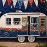 4th of July Camper - HSD Photography Backdrops