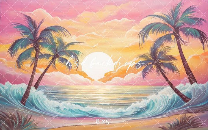 Dream House Beach - HSD Photography Backdrops