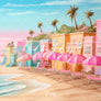 Malibu Beach Shore - HSD Photography Backdrops