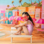 Malibu Beach Shore - HSD Photography Backdrops