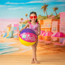 Malibu Beach Shore - HSD Photography Backdrops