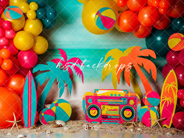 Summer Vibes - HSD Photography Backdrops
