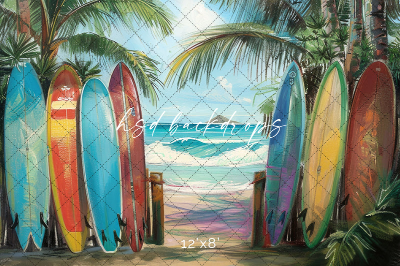 Surf Boards - HSD Photography Backdrops