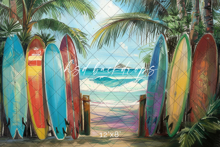 Surf Boards - HSD Photography Backdrops