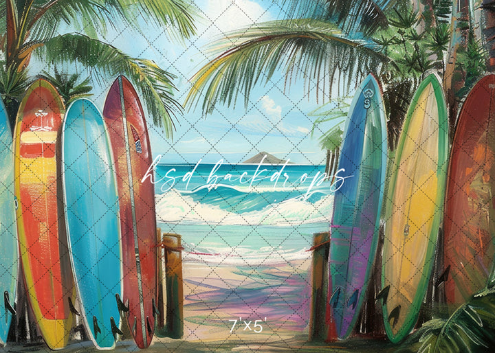 Surf Boards - HSD Photography Backdrops