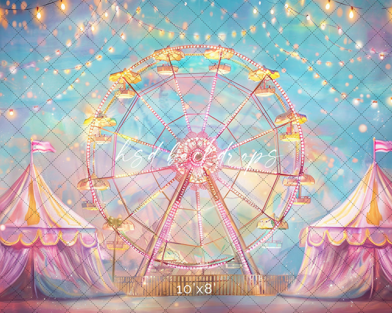 Pastel Circus - HSD Photography Backdrops