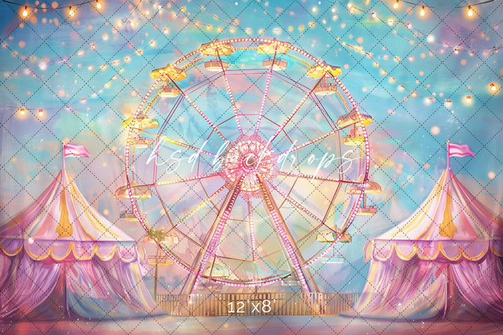 Pastel Circus - HSD Photography Backdrops