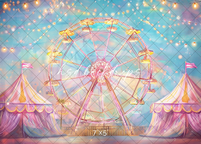 Pastel Circus - HSD Photography Backdrops