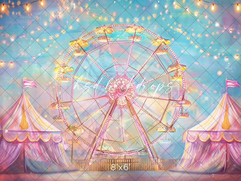 Pastel Circus - HSD Photography Backdrops