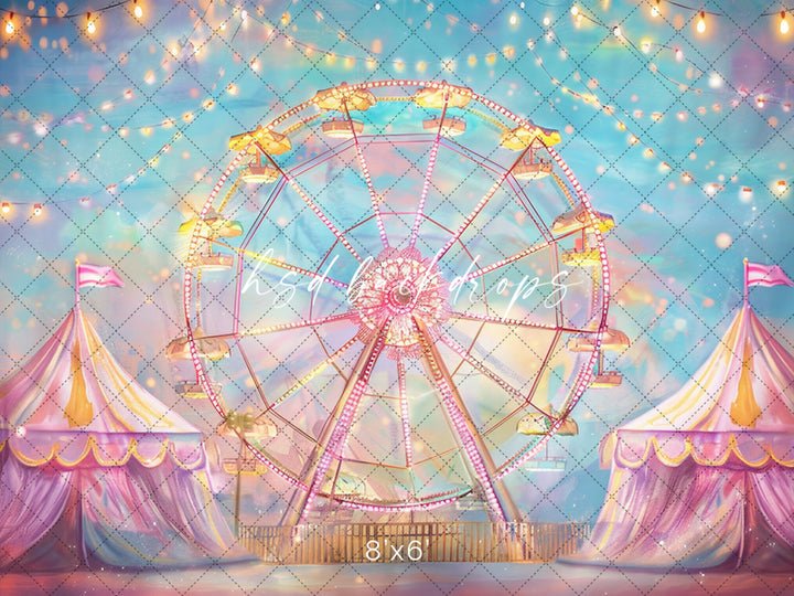 Pastel Circus - HSD Photography Backdrops