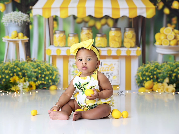 Fresh Lemonade Stand (sweep options) - HSD Photography Backdrops