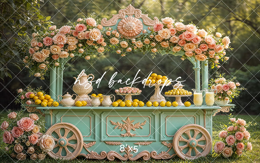 Regal Lemonade Cart (sweep options) - HSD Photography Backdrops