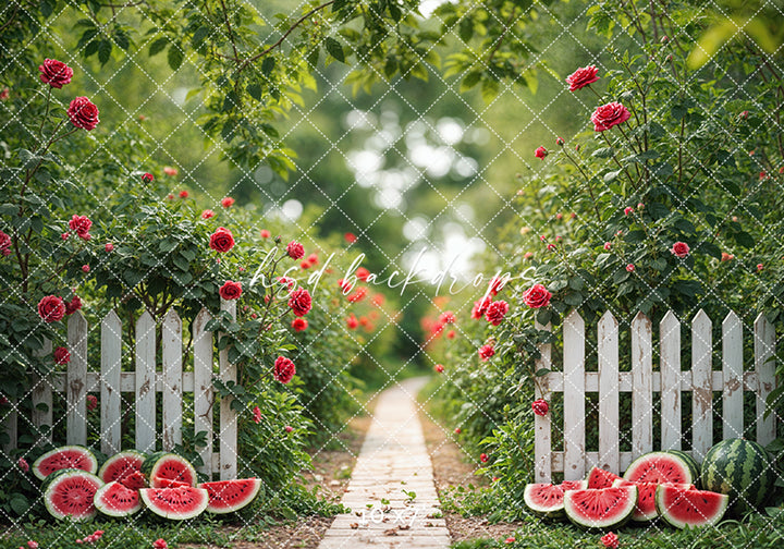 Sweet Slice Watermelon Patch (sweep options) - HSD Photography Backdrops