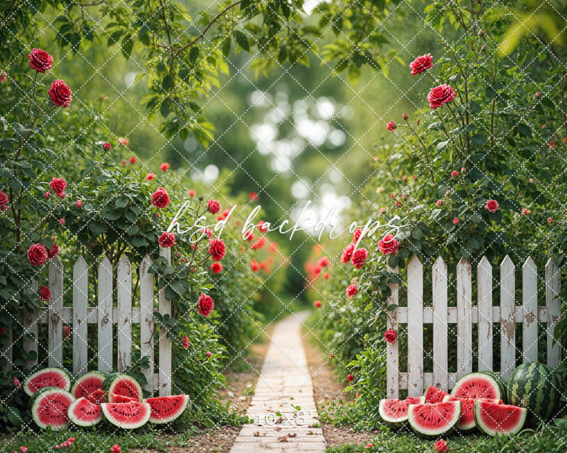 Sweet Slice Watermelon Patch (sweep options) - HSD Photography Backdrops