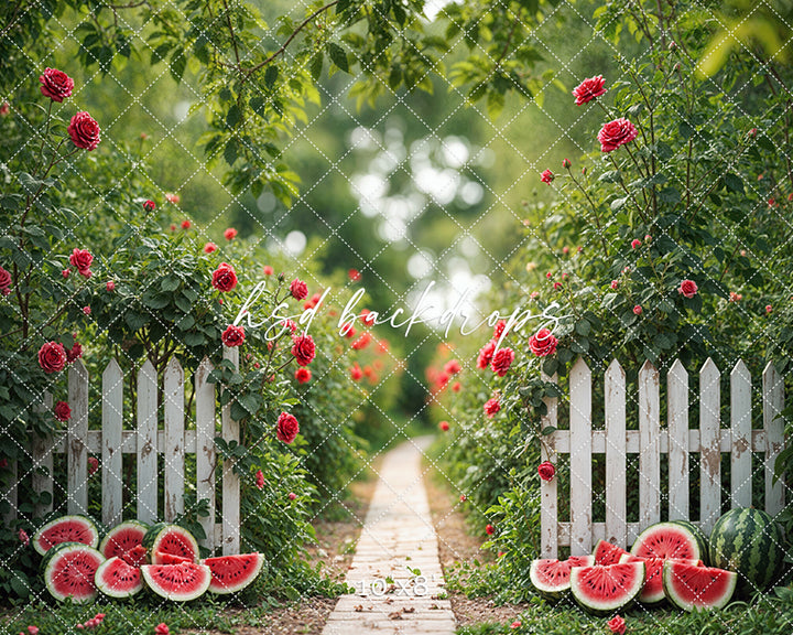 Sweet Slice Watermelon Patch (sweep options) - HSD Photography Backdrops