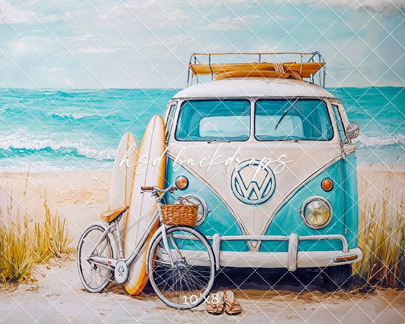 Waves and Wheels (sweep options) - HSD Photography Backdrops