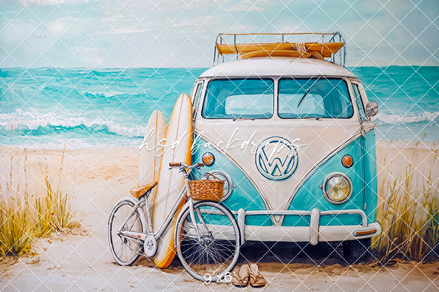 Waves and Wheels (sweep options) - HSD Photography Backdrops