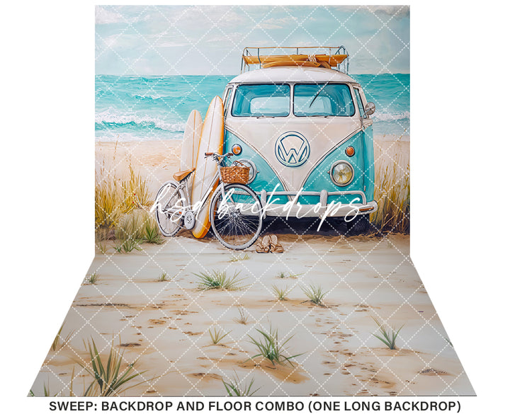 Waves and Wheels (sweep options) - HSD Photography Backdrops