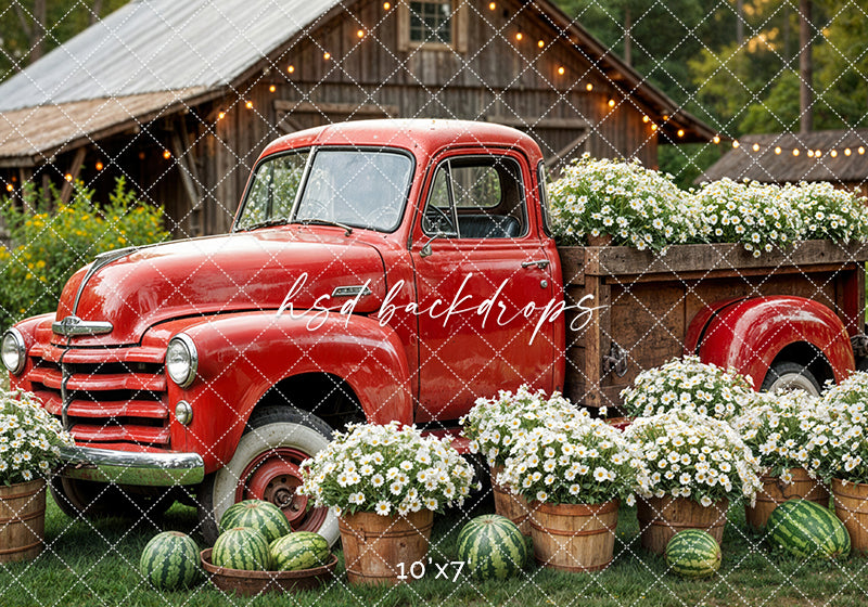 Watermelon Farm (sweep options) - HSD Photography Backdrops