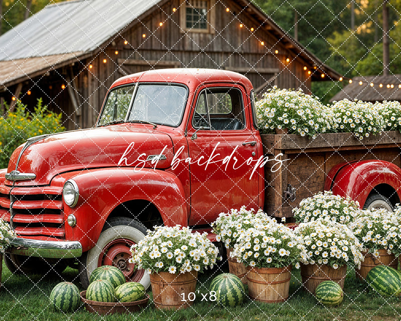 Watermelon Farm (sweep options) - HSD Photography Backdrops