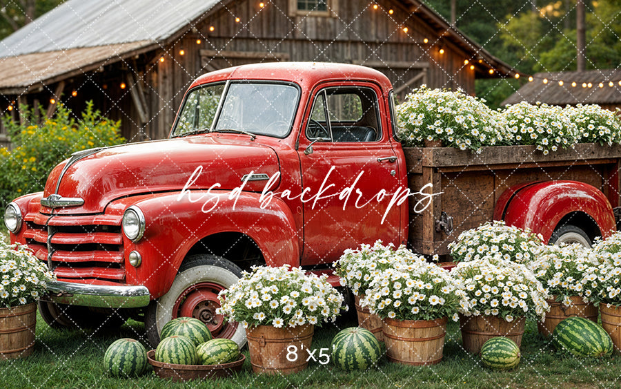 Watermelon Farm (sweep options) - HSD Photography Backdrops