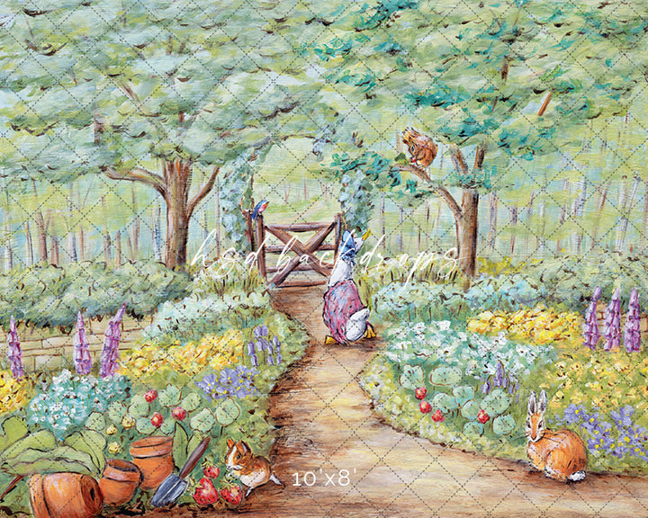 Peter's Garden - HSD Photography Backdrops