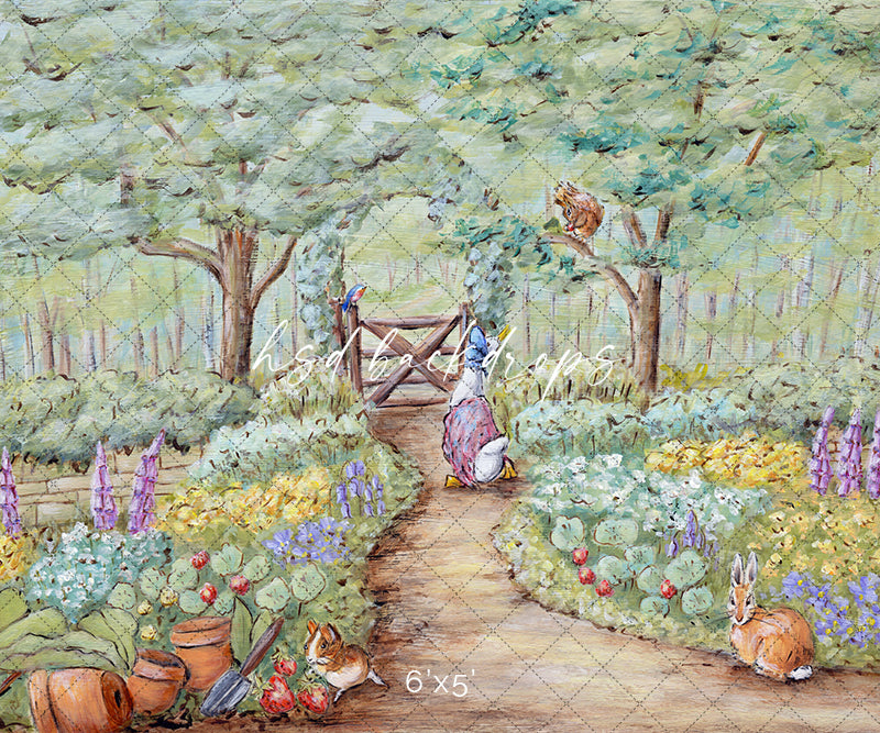 Peter's Garden - HSD Photography Backdrops