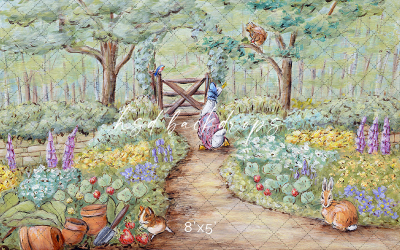 Peter's Garden - HSD Photography Backdrops