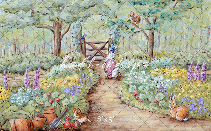 Peter's Garden - HSD Photography Backdrops