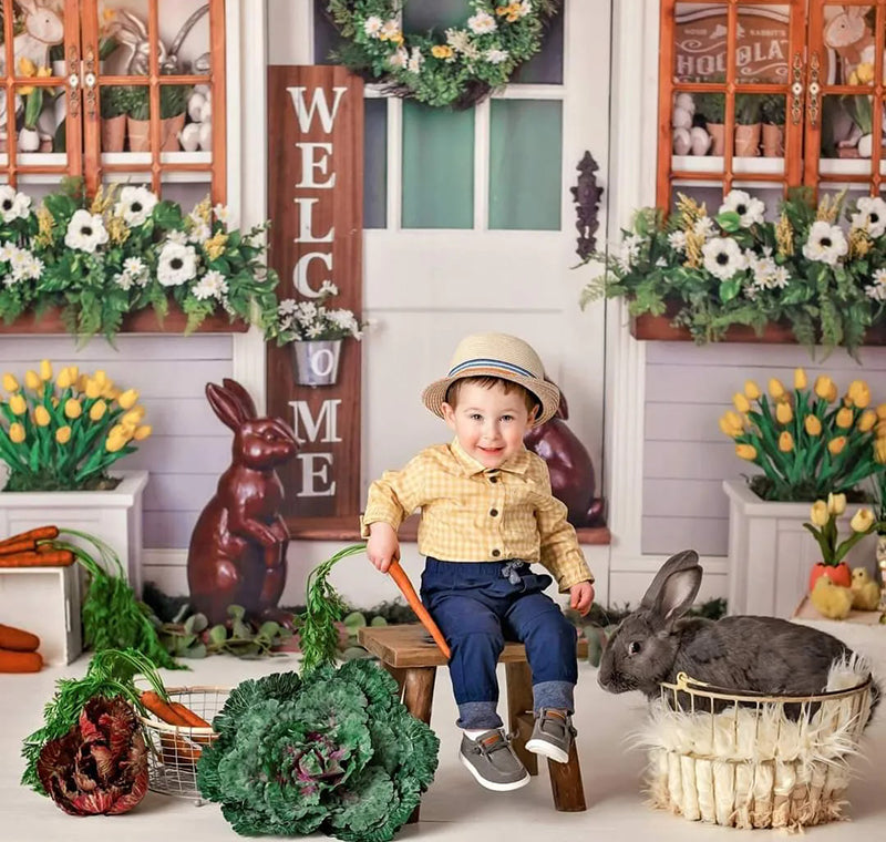 Cottontail's Cottage - HSD Photography Backdrops