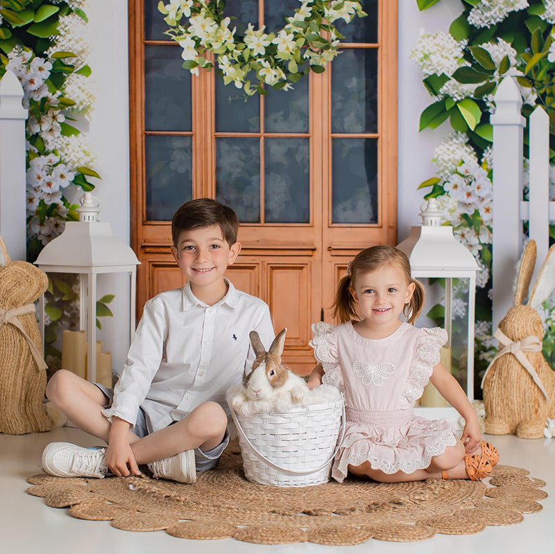 Hedge Wall Door - HSD Photography Backdrops