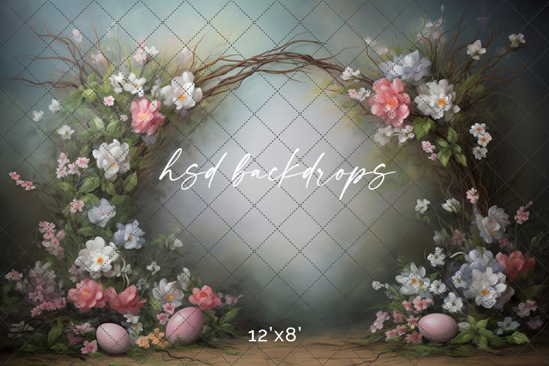 Under the Easter Arch - HSD Photography Backdrops
