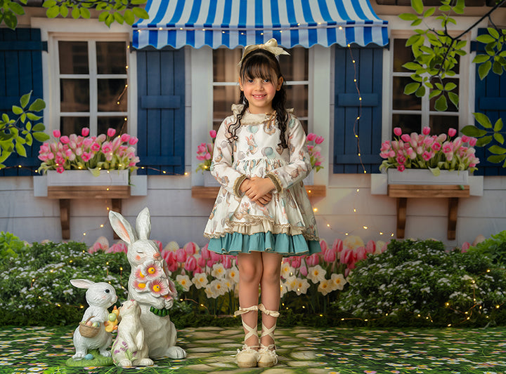 Spring Garden Shed (sweep options) - HSD Photography Backdrops