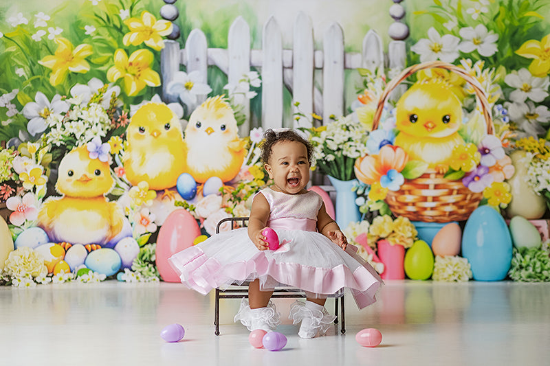 Easter Chicks - HSD Photography Backdrops