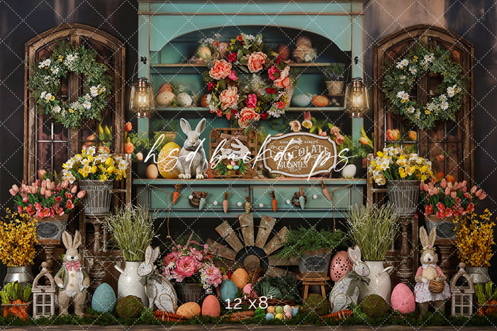 Easter Flea Market Finds (sweep options) - HSD Photography Backdrops