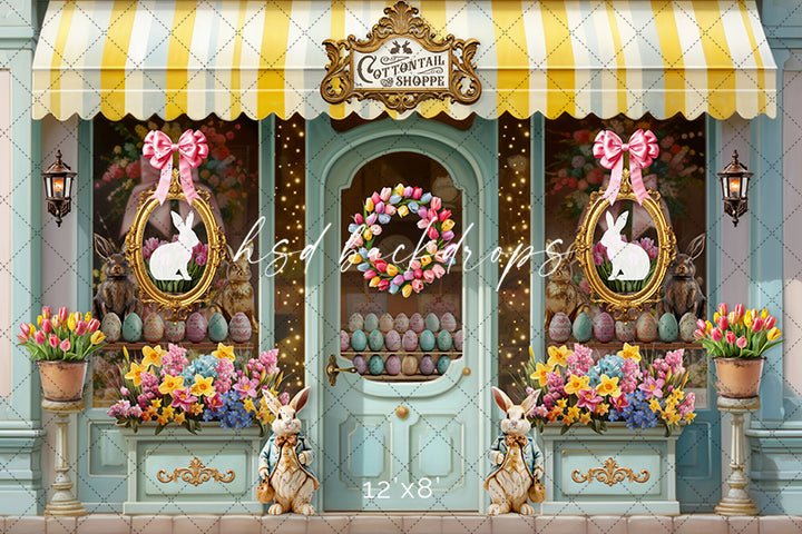 Cottontail Shoppe (sweep options) - HSD Photography Backdrops