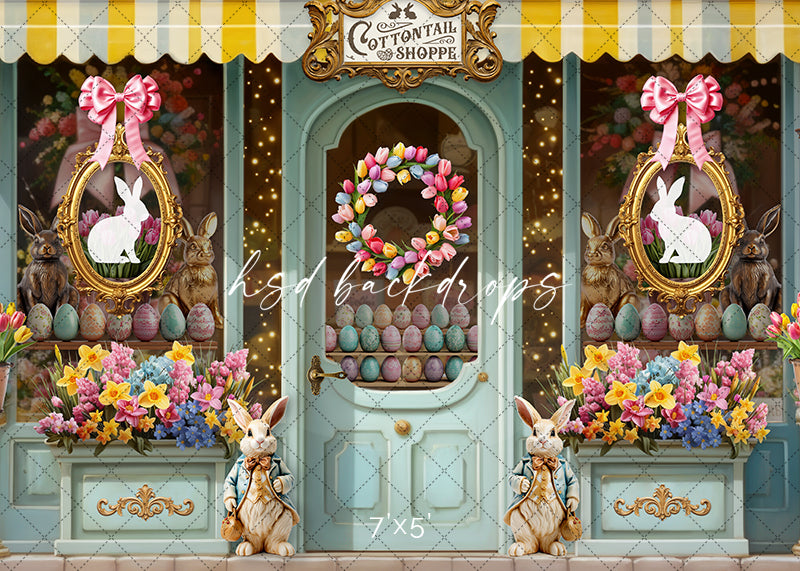 Cottontail Shoppe (sweep options) - HSD Photography Backdrops