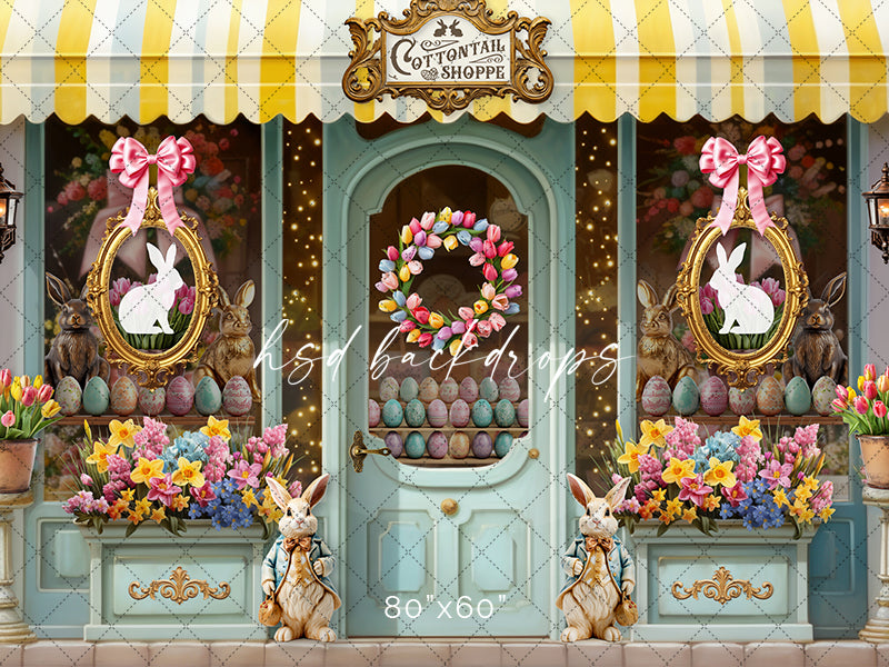 Cottontail Shoppe (sweep options) - HSD Photography Backdrops
