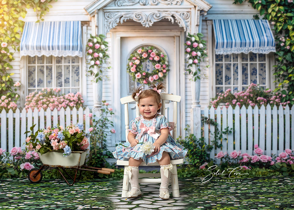 Victorian Spring Cottage - HSD Photography Backdrops