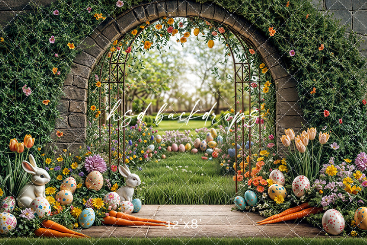 Easter Archway - HSD Photography Backdrops