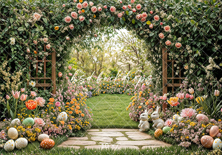 Spring Blossom Arbor - HSD Photography Backdrops