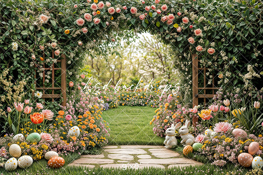 Spring Blossom Arbor - HSD Photography Backdrops