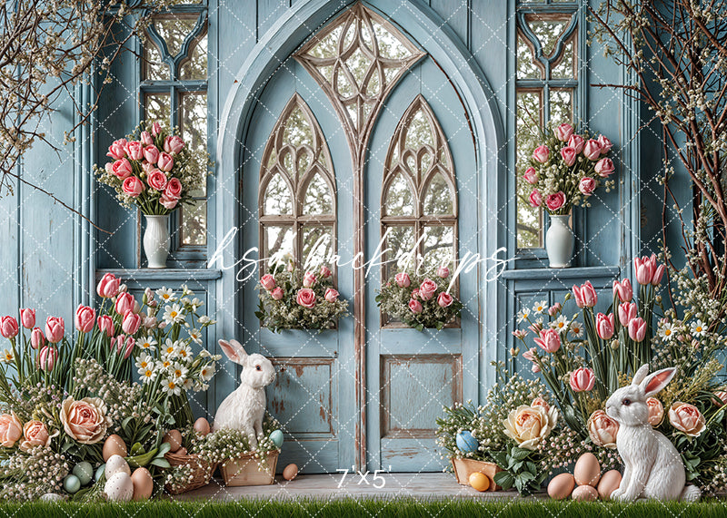 Ornate Easter Door - HSD Photography Backdrops