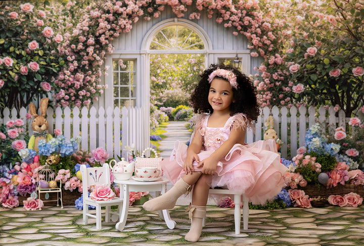 Shabby Chic Spring Arch - HSD Photography Backdrops