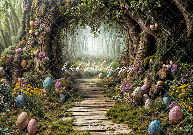 Enchanted Rabbit Entrance - HSD Photography Backdrops