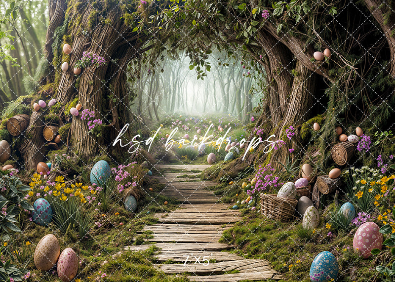 Enchanted Rabbit Entrance - HSD Photography Backdrops