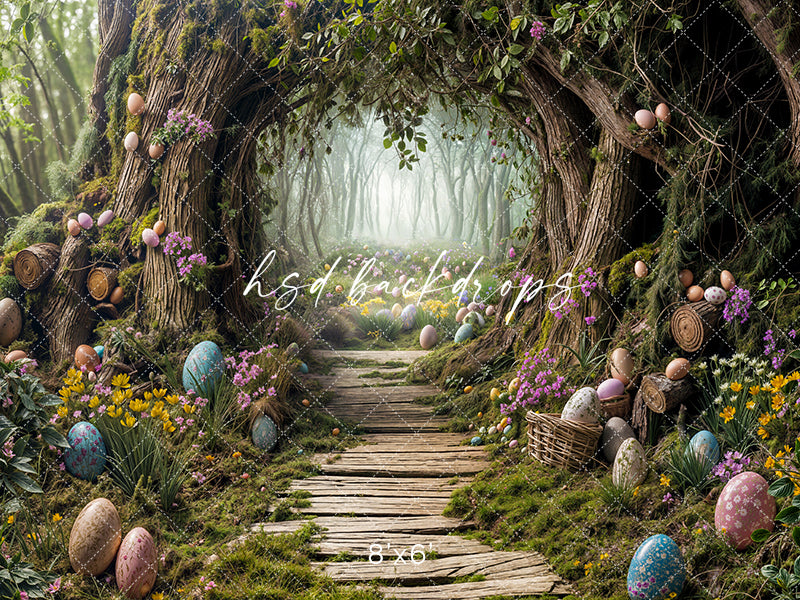 Enchanted Rabbit Entrance - HSD Photography Backdrops