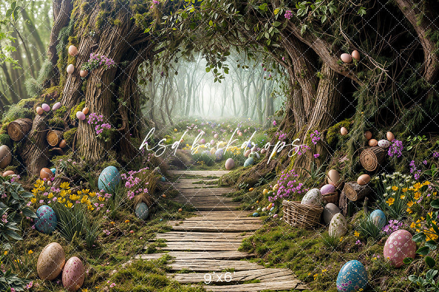 Enchanted Rabbit Entrance - HSD Photography Backdrops