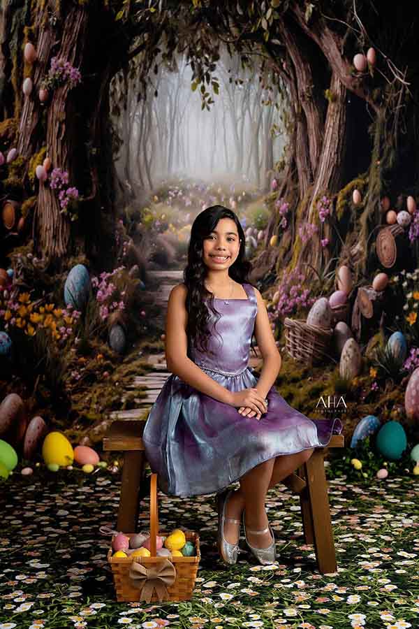 Enchanted Rabbit Entrance - HSD Photography Backdrops