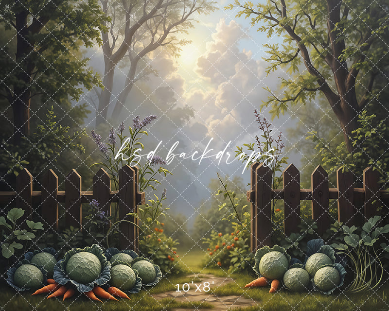 Spring Cabbage Patch - HSD Photography Backdrops